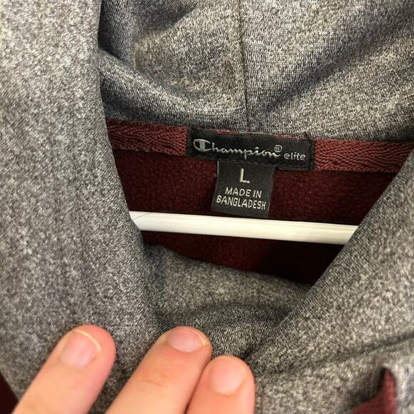 Champion ASU Arizona State Sun Devils High Neck Pullover Hoodie – Size Large - Picture 3 of 8